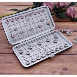 [GIFT] Bộ cờ tướng mini bỏ túi Hộp đựng cờ tướng gắn nam châm Size gấp gọn 8 x 15mm Quà tặng độc đáo 1