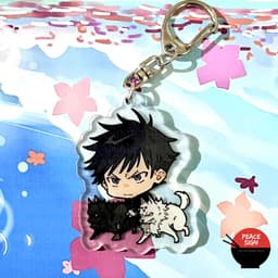 (mua 1 tặng 1) ( M1 ) Móc khóa JUJUTSU KAISEN cute CHÚ THUẬT HỒI CHIẾN anime chibi mica trong acrylic 5