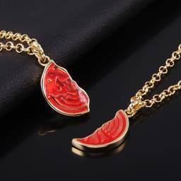 Vòng Cổ Đôi Kamen Rider OOO Ankh Broken Taka Core Medal Anime Cosplay Couple 4