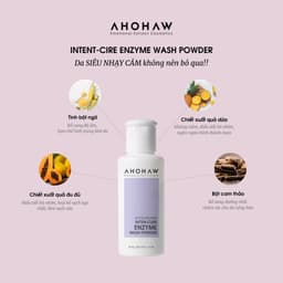 Sữa rửa mặt dạng bột enzyme Ahohwa After Solution Inten-Cure Enzyme Wash Powder 4