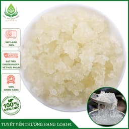 ✅[HÀNG LOẠI 1] Tuyết Yến Thượng Hạng Tự Nhiên Loại Sạch Dùng Nấu Chè Dưỡng Nhan Thanh Nhiệt Làm Đẹp 1
