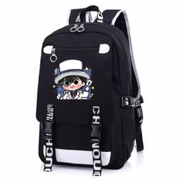 Balo nam nữ in hình  CONAN KAITO KID Thám tử lừng danh chibi anime cặp sách đi học 3
