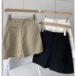 Quần Short Kaki Lưng Cao túi cơi cho Nữ m508 1