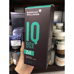 [ GIÁ SỈ ] - IQ Box Siberian, hỗ trợ tăng cường tuần hoàn máu não, cải thiện trí nhớ - Hộp 30 gói 6