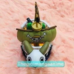 (ngẫu nhiên) Mô hình mini tàu thuyền hải tặc Thousand Sunny Mũ Rơm Luffy One Piece 2