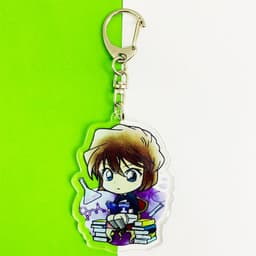 (mua 1 tặng 1) ( Mica trong acrylic) Móc khóa CONAN THÁM TỬ LỪNG DANH ver HOẠT ĐỘNG in hình anime 3