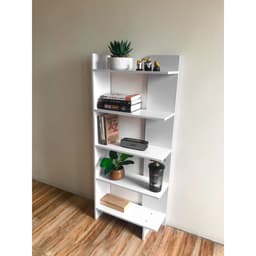 [ Freeship ] Kệ Sách Gỗ 5 Tầng - Kệ gỗ góc tường 2