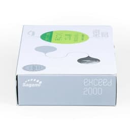 Bao cao su Sagami Exceed 2000, Thiết kế 3D Siêu mỏng, một lần thắt,  Hộp 12 cái 6