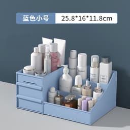 #Kệ đựng Mỹ Phẩm 3 tầng 2 ngăn kéo, hộp đựng đồ trang điểm, makeup bằng nhựa cao cấp 3
