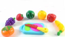 Đồ chơi cắt hoa quả - rau củ nhựa cho bé 2