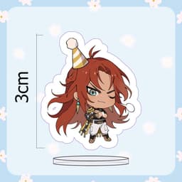 ((mua 1 tặng 1)) (mini 3cm) Mô hình standee in hình NU CARNIVAL anime chibi mica trong acrylic trang trí 6