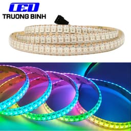 LED DÂY FULL MÀU WS2815 144 LED/MÉT HỎNG 1 LED CÁC LED KHÁC VẪN HOẠT ĐỘNG BỀ RỘNG 12MM 12V DÂY 1 MÉT 5