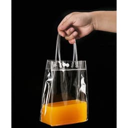 Túi trong suốt túi nhựa trong suốt đựng quà tặng, túi xách nhựa pvc đựng quà tặng tết sinh nhật giáng sinh 8