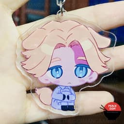 (mua 1 tặng 1) Móc khóa in hình TOKYO REVENGERS  ver TAI THÚ Kịch Trường Của Takemichi anime chibi xinh xắn 2
