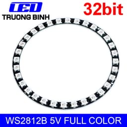 MODULE VÒNG LED FULL MÀU ARGB WS2812B 5V TƯƠNG THÍCH MẠCH ARDUINO 6