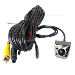 Camera lùi 4 đèn hồng ngoại vỏ mạ crom jack AV 1