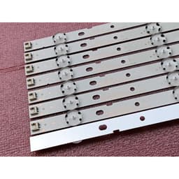 THANH ĐÈN LED TIVI PANASONIC 49DS630 49DS500 49ES500 49EXW504 49ESW404 HÀNG MỚI 100%, BỘ 8 THANH, MỖI THANH 5 BÓNG 3V 5