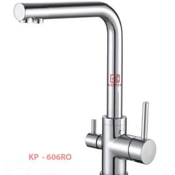Vòi chậu 3 đường nước Nóng - Lạnh + RO Chính hãng CLINS / KOREA/JOCMI, mạ Crom bóng cao cấp 1