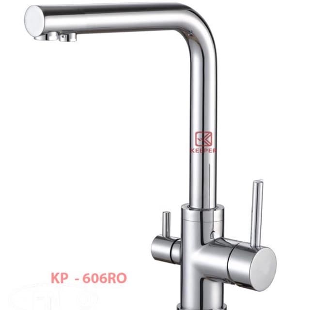 Vòi chậu 3 đường nước Nóng - Lạnh + RO Chính hãng CLINS / KOREA/JOCMI, mạ Crom bóng cao cấp