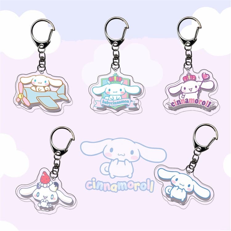 Móc Khóa Bằng Acrylic Hình Kuromi Đáng Yêu