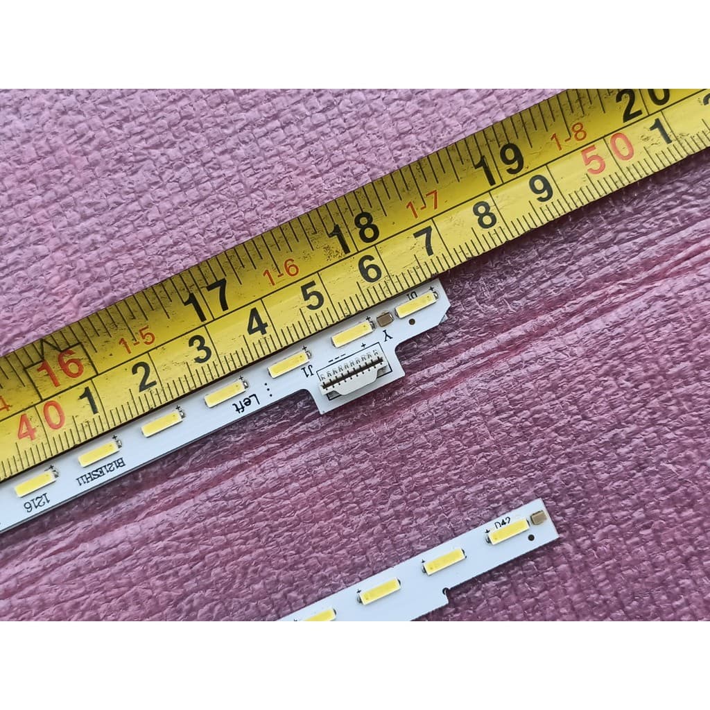BỘ LED VIỀN TIVI SONY 43W750C 43W800C, MỚI 100% BỘ 2 THANH TRÁI PHẢI, MỖI THANH 42 BÓNG 3V, DÀI 46,7cm