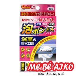Bột Thông Tắc Đường Ống Nhà Tắm - Hàng Nội Địa Nhật ( Gói 40gr), làm sạch đường ống, dùng để tiêu hủy va khử mùi hôi 1
