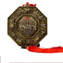 Gương bát quái Hổ Phù ngậm kiếm phong thủy hóa sát trấn trạch trừ tà mang lại bình an tài lộc 1