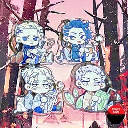(mua 1 tặng 1) ( mica ) Móc khóa TOKYO REVENGERS ver ĐỒ UỐNG Kịch Trường Của Takemichi anime chibi xinh xắn 1