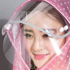Áo mưa chấm bi có kính Cam Kết Chất Lượng 2