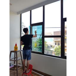 Giấy decal dán kính chống nắng MINH CHÂU phim cách nhiệt cửa sổ decan phản quang cho cửa kính chống nhìn trộm 6
