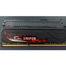 RAM TẢN NHIỆT 8GB DDR3 BUS XMP 1600 ram bộ hiệu G SKILL SNIPER, hàng tháo máy chính hãng bảo hành 6 tháng 3