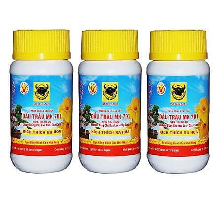 Chai 100gr Phân bón đầu trâu 701 - cho hoa đậu trái