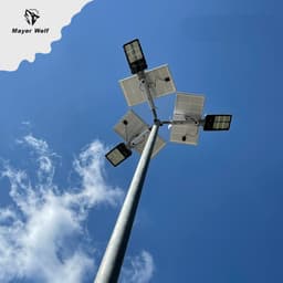 Đèn Năng Lượng Mặt Trời 300W Mayor Wolf Chính Hãng - Pin 42000mAh Có Remote Chống Nước IP66 Sân Vườn Bảo Hành 3 Năm 3