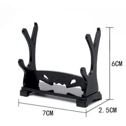 Giá Đỡ Mô Hình Kiếm Trưng Bày Phong Cách Cổ Trang Bằng Nhựa Đế Đặt Kiếm Mini Decor Anime Cosplay 2