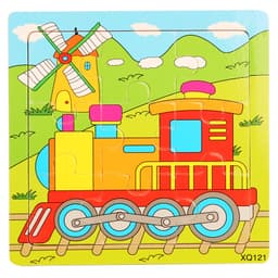 Combo 10 Đồ Chơi Xếp Hình Lắp Ráp Tranh Ghép Gỗ 9 Mảnh Nhiều Chủ Đề Size 15*15cm (Giao Ngẫu Nhiên Không Trùng) 9