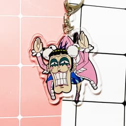 Mua 1 tặng 1 (Mica trong acrylic) Móc khóa One Piece Đảo Hải Tặc ver TREO NGƯỜI quà tặng dễ thương anime chibi 4