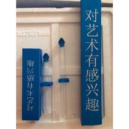 Combo 5 cái Cóng nước thủy tinh tàu cho chim chào mào, chích choè, vành khuyên có hộp 3