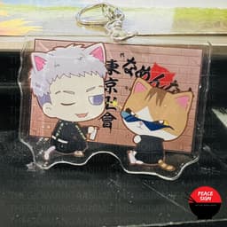(mua 1 tặng 1) ( mica ) Móc khóa TOKYO REVENGERS ver TAI MÈO Kịch Trường Của Takemichi anime chibi xinh xắn 6