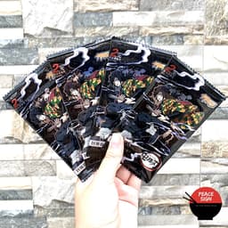(MUA 1 TẶNG 1) Set card JUJUTSU KAISEN, KIMETSU NO YAIBA thẻ nhân phẩm Chú Thuật Hồi Chiến gacha anime chibi 4