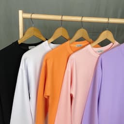 Áo Thun HY KOREA Tay Dài Form Rộng Unisex Antis 308 4