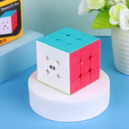 Rubik 3 Tầng QiYi Stickerless - Rubic 3x3 Warrior S 2