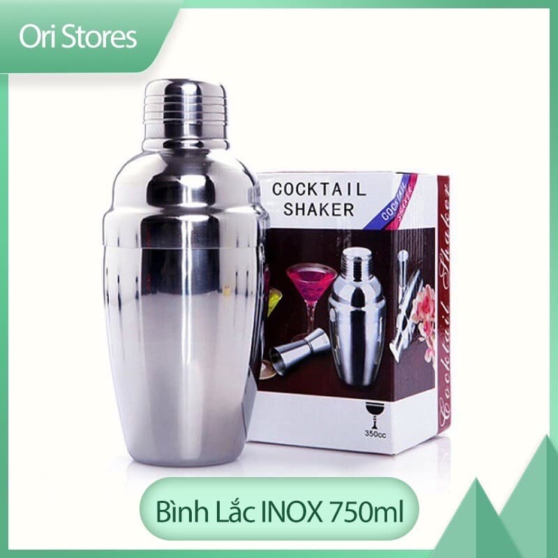 Bình  lắc pha chế trà  sữa và Cocktail inox 350ml ,550ml,750ml
