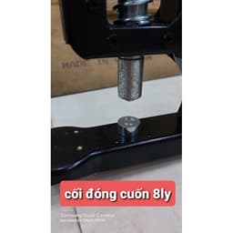 Máy dập khoen mắt cáo ore Đóng khuy bạt Không cần đục lỗ sẵn Size 4mm,5mm,6mm,8mm,10mm,12mm,16mm Model DKJ-919 7
