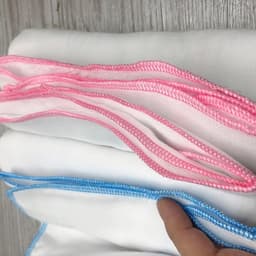 Khăn Tắm Xô 100% Cotton 4 lớp, 5 lớp, 6 lớp Dành Cho Bé Sơ Sinh Kích Thước 70x75cm 3