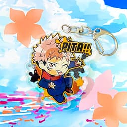 (mua 1 tặng 1) ( Mica trong acrylic ) Móc khóa JUJUTSU KAISEN Chú Thuật Hồi Chiến ver P/ITA! anime chibi xinh xắn 2