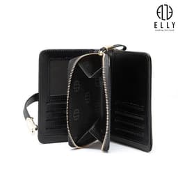 [Tặng hộp 20.10]  Ví nữ cầm tay da thật cao cấp ELLY – EV81 8