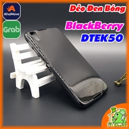 [Ảnh Thật] Ốp lưng BlackBerry DTEK50 Dẻo Màu Đen Sơn Bóng 1