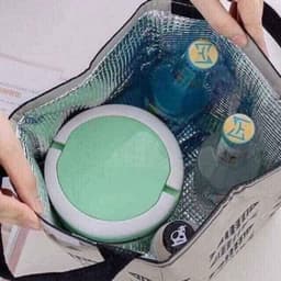 Túi Giữ Nhiệt Đựng Cơm Chống Thấm, Túi Đựng Đồ Ăn Văn Phòng, Túi Lunch Bag Hàn Quốc 5