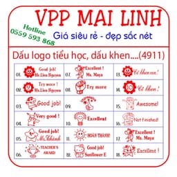 Con Dấu Khen Học Sinh TRODAT printy 4911 Khắc Dấu Theo Yêu Cầu Chính Hãng 8