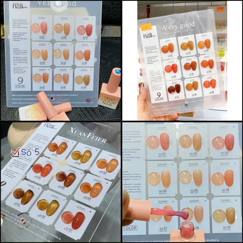 Set sơn thạch 9 màu siêu phẩm mới HOT [ NAILS SUPPLY ]